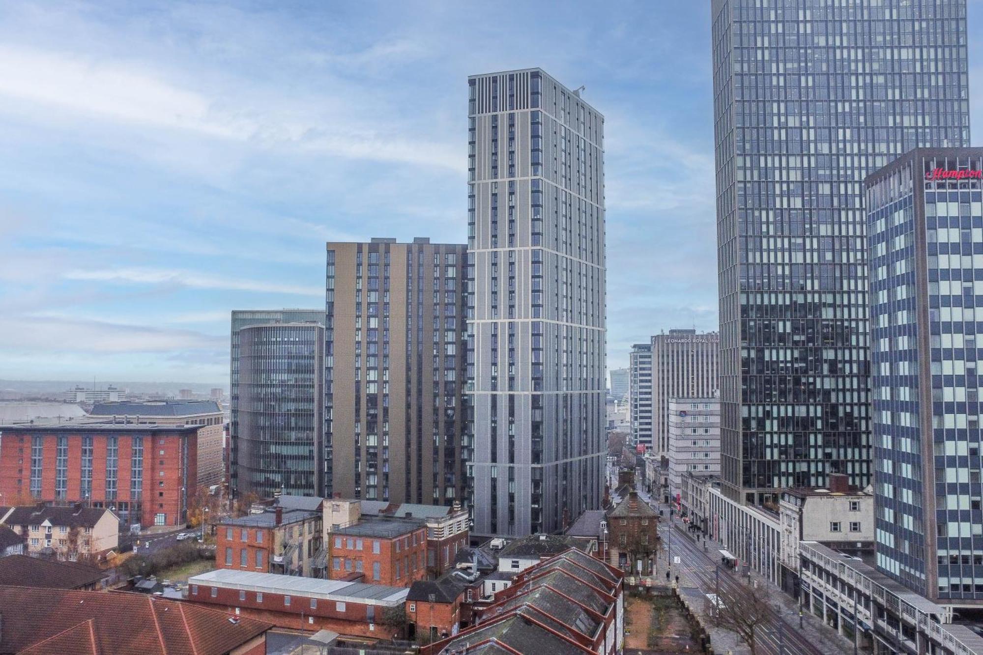 Luxury 2 Bedroom Apartment, On Broad Street! Birmingham Extérieur photo